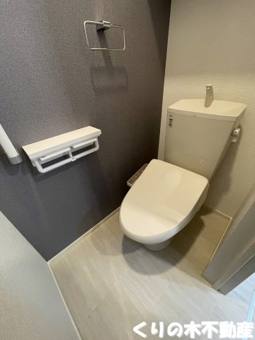 トイレ　ゆったりとした空間のトイレです