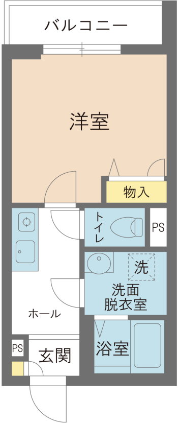 グランメゾン　シャインの間取り