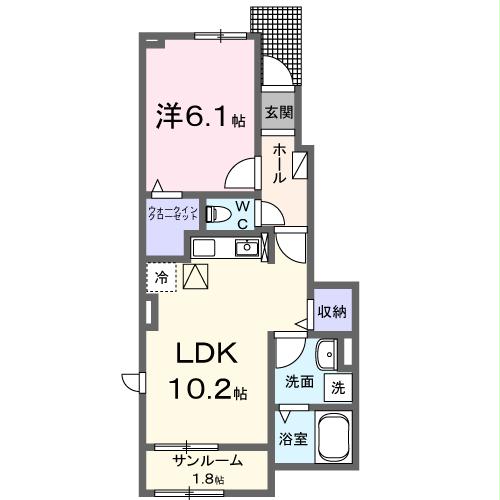 ミル　ソラーナの間取り