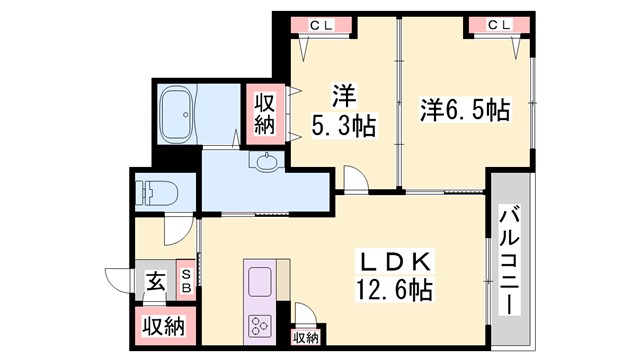 アスカプレミアムの間取り