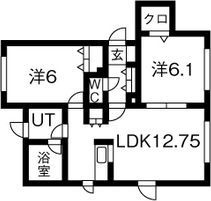 パークサイドセトルIIの間取り