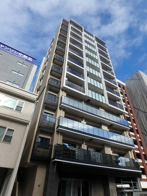 【仙台市宮城野区鉄砲町西のマンションの建物外観】