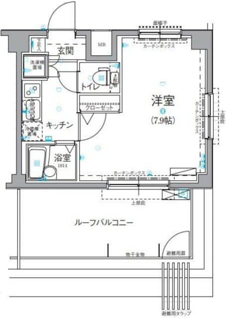 リヴシティ新宿壱番館の間取り