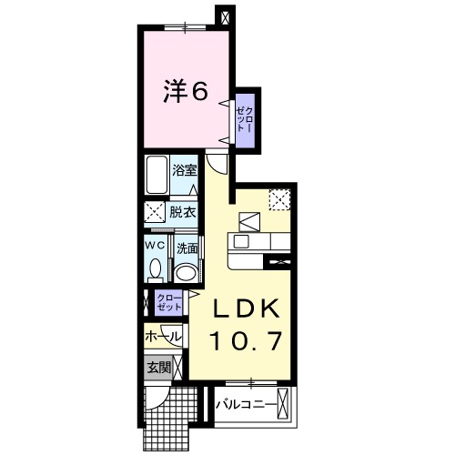 ブライト・パーク東雲の間取り