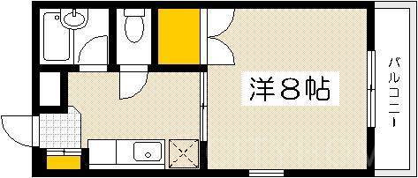 広島市西区草津東のマンションの間取り