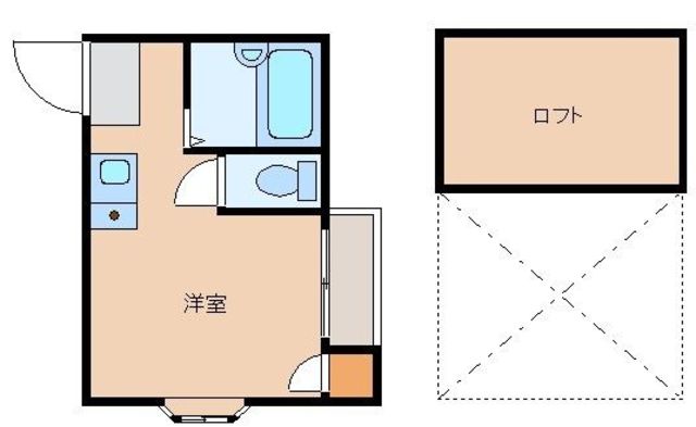 パレット東比恵1の間取り