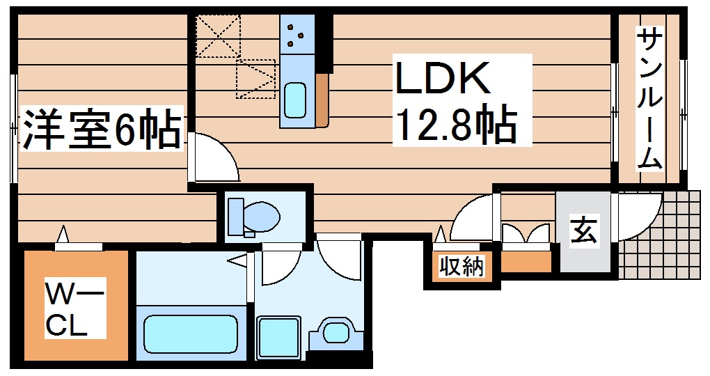 ルフレの間取り