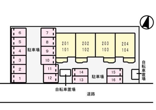 【東近江市市子殿町のアパートのその他】