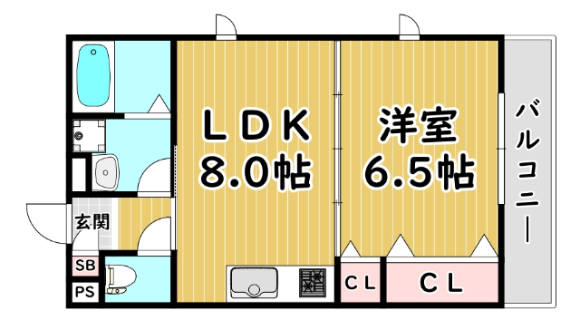 ロシュブランの間取り