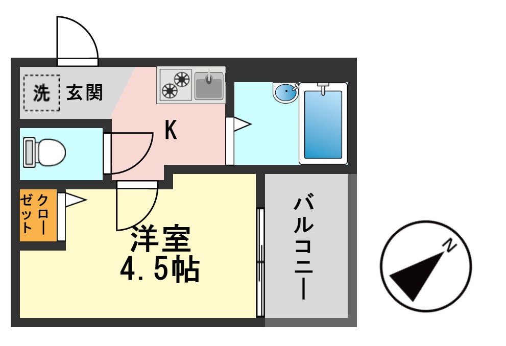 グランパイン小岩の間取り