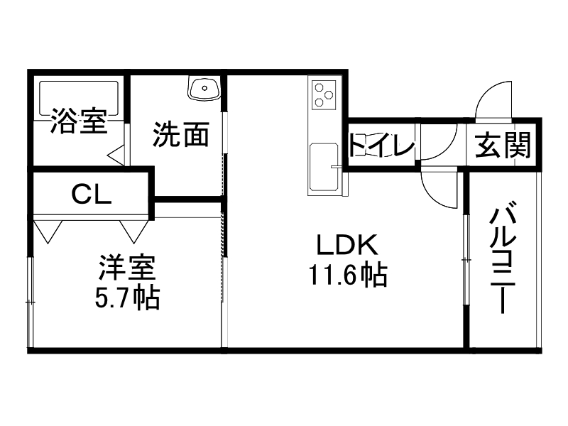 Ｈａｎｏｎの間取り