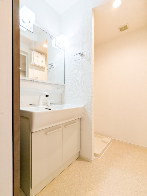 洗面設備　図面と現状に相違がある場合には現状を優先