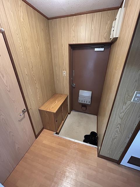 マスオカハイツの玄関写真