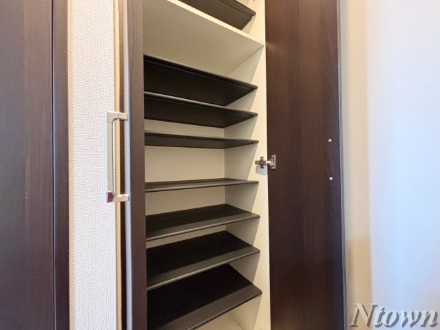 収納　十分な収納スペースがあります