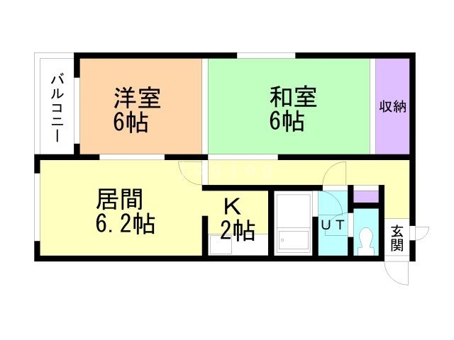 サンクレストケイアイの間取り