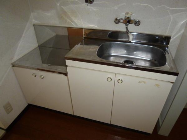 キッチン　明るいお部屋