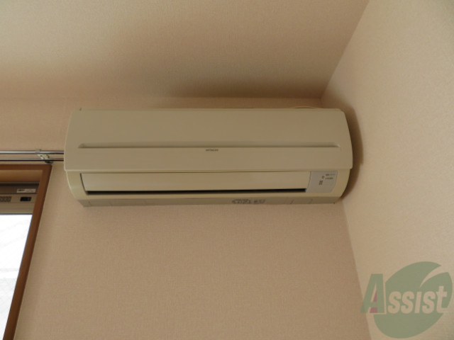 その他設備　エアコンが設置してありますので、寒暖対策もばっちり。