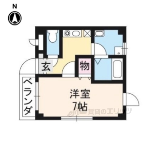sawarabi一条の間取り写真