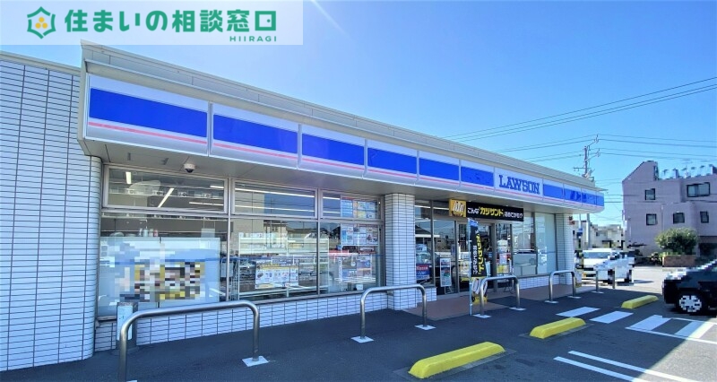 コンビニ　ローソン岡崎土井店（コンビニ）まで436m