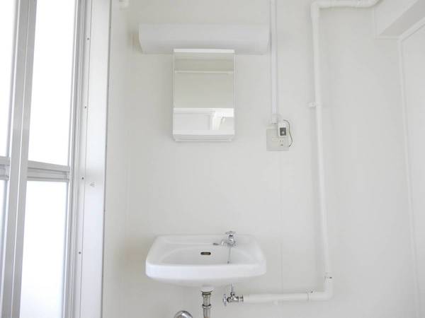 洗面設備　ビレッジハウスの同一物件・同一タイプの間取りの写真です