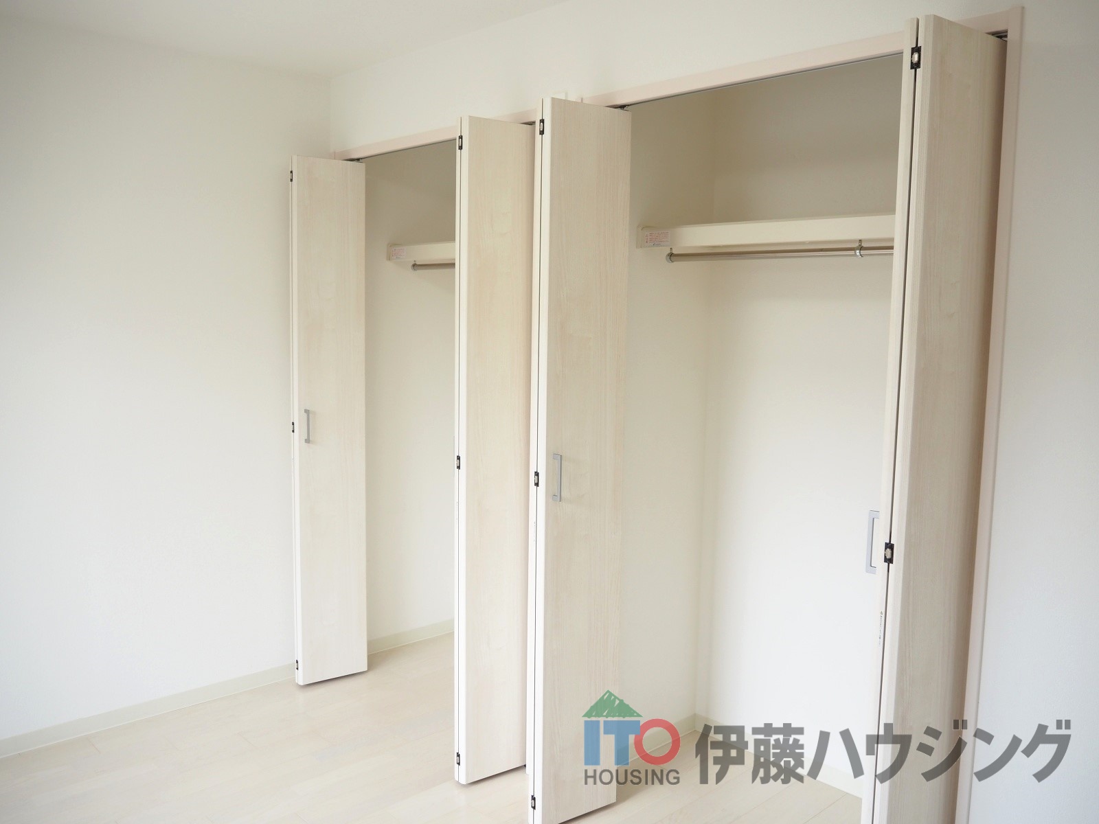 収納　同間取りの別の部屋の写真です。色合い等違う可能性がございます