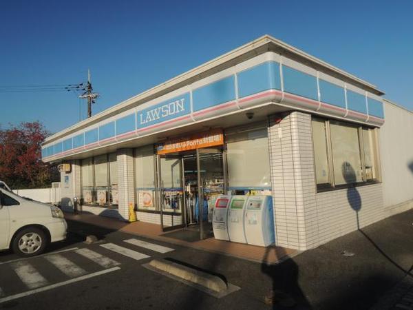 コンビニ　ローソン　建部日吉店（コンビニ）まで130m