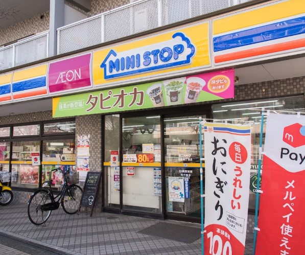 コンビニ　ミニストップ 武蔵境２丁目店（コンビニ）まで1077m