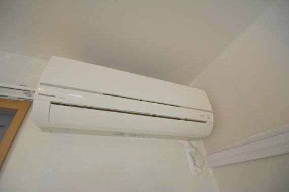 その他設備　エアコンが最初からついているのは、本当に助かりますね。