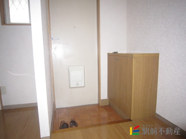 玄関　おかえりなさい。