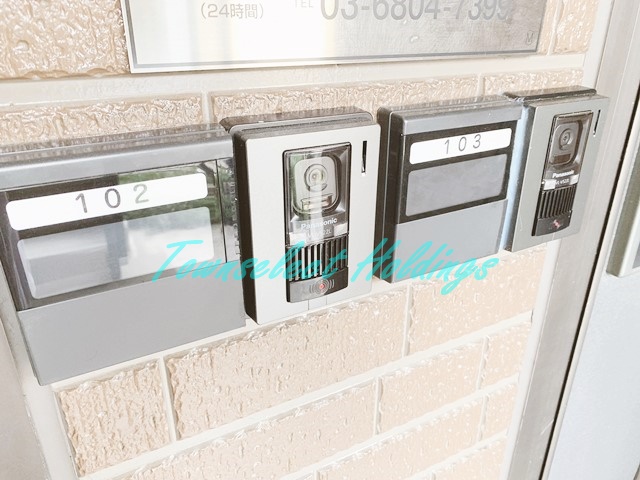 セキュリティ　モニタ付インターホンで安心♪
