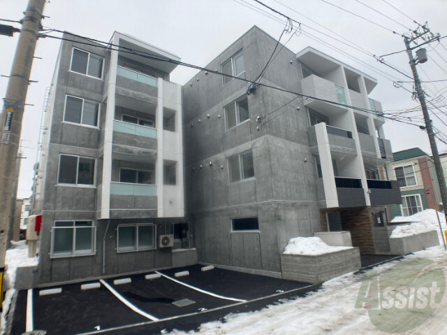 建物外観　札幌市北区麻生町「ブランシャールＡＳＡＢＵＭＩＤＴＯＷＮ」
