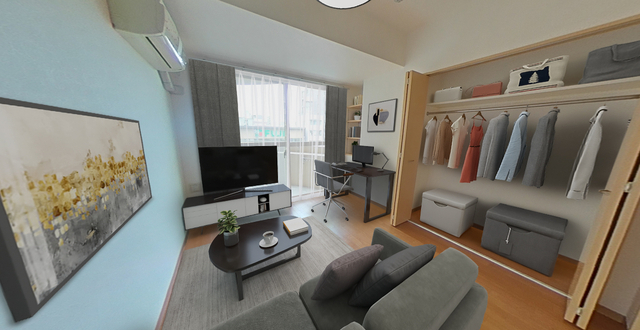 居室・リビング　＊家具はＣＧです。