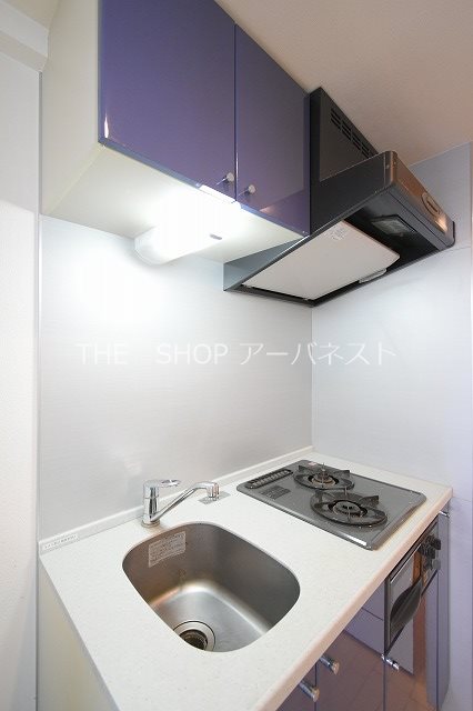 キッチン　2口ガスキッチン