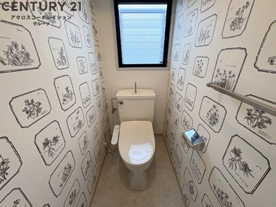 トイレ　清潔感のあるトイレです♪