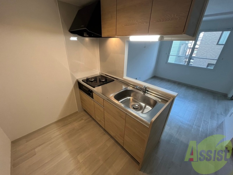 キッチン　システムキッチンなので、すぐお料理に使えます！