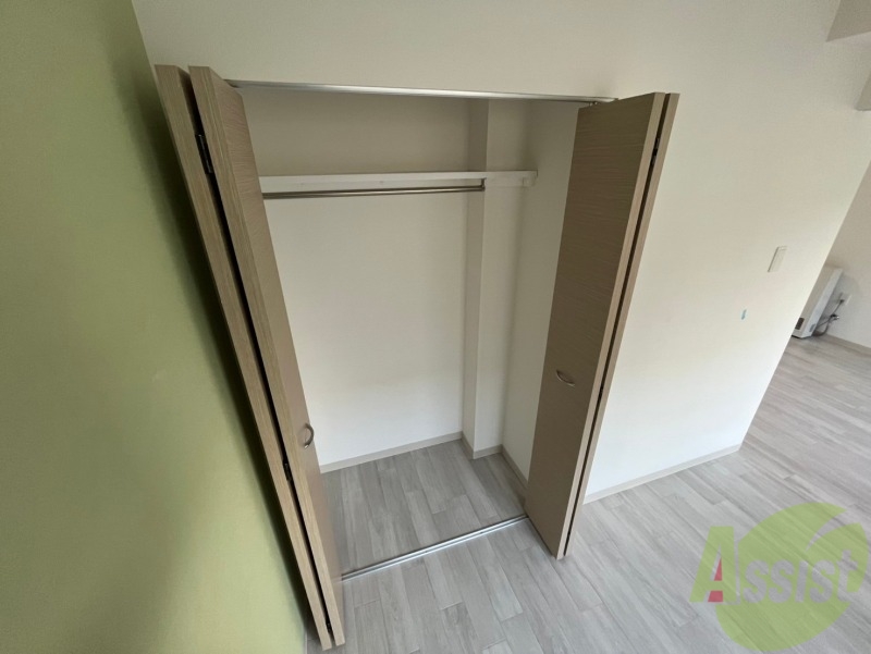 収納　収納もバッチリあるのでお部屋が片付きますよ！