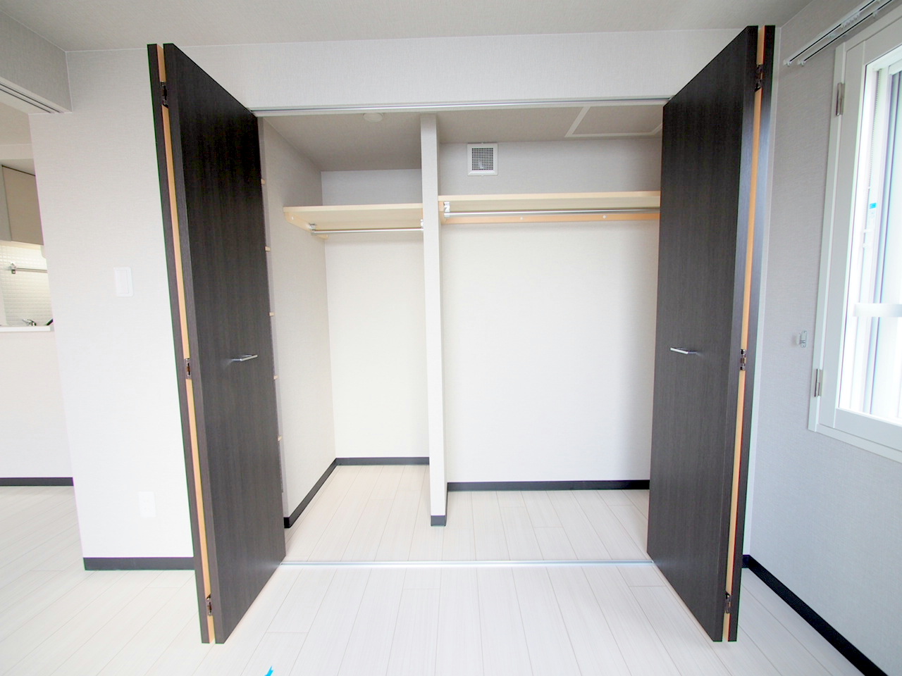 収納　広々ウォークインクローゼット完備しています♪