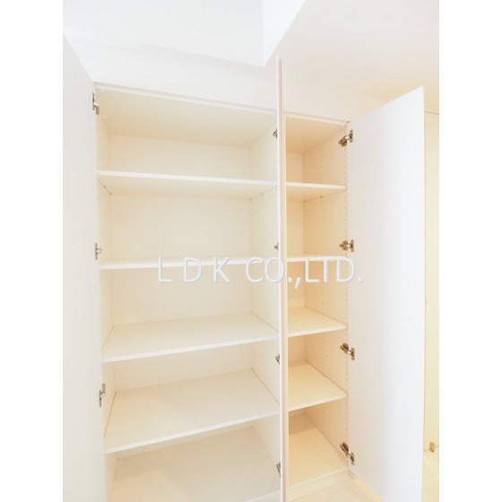 収納　たくさん備蓄できます