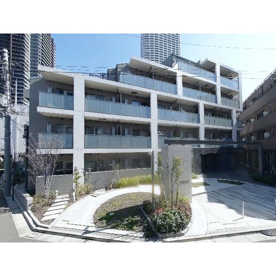 建物外観　爽やかな外観