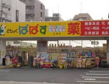 ドラックストア　どらっぐぱぱす石原店（ドラッグストア）まで676m