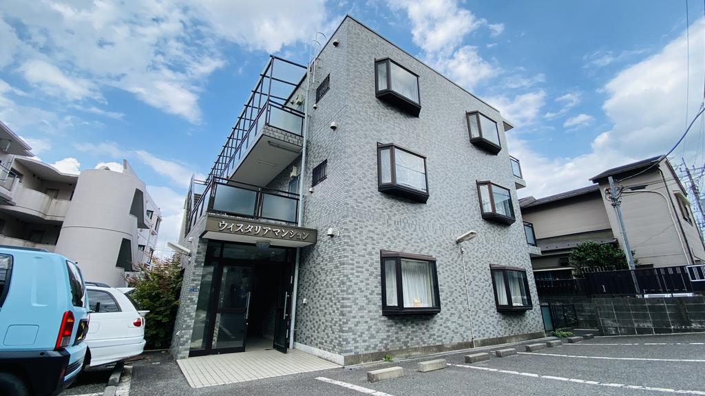 建物外観　月に2回、建物の清掃・巡回を行っています！