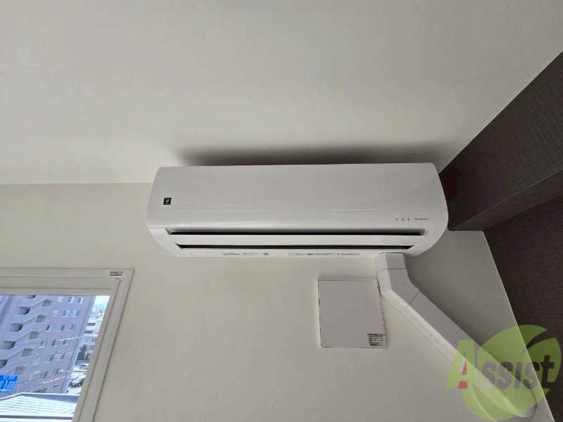 その他設備　エアコンがありますので夏でも快適に過ごせます！