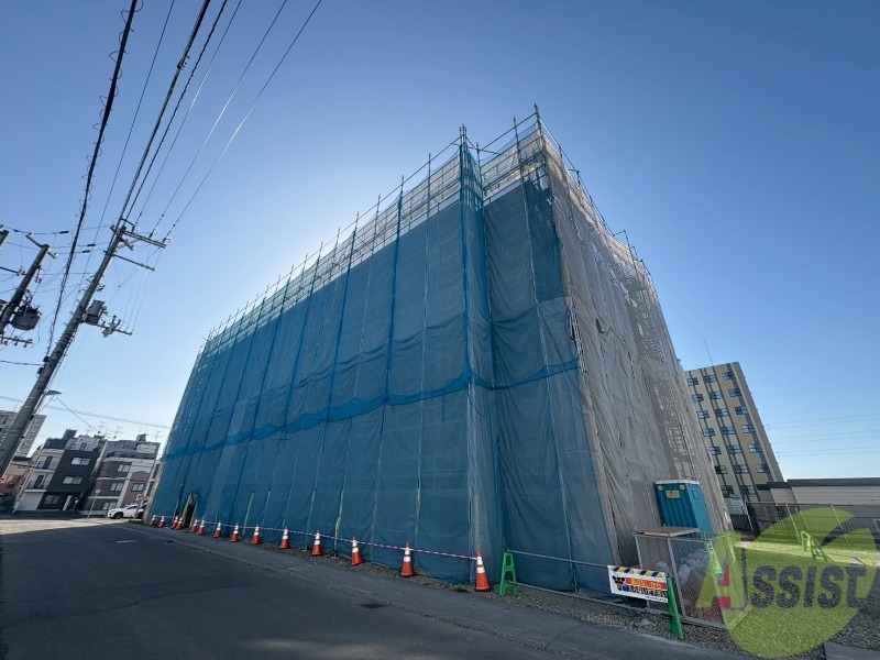 建物外観　札幌市白石区本郷通１丁目「本郷通１丁目北マンション」