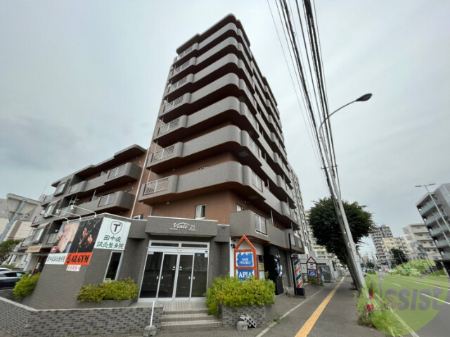 建物外観　札幌市東区北２１条東「ヴィアーレ２１」