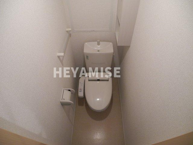 トイレ　※室内画像は別号室のもの