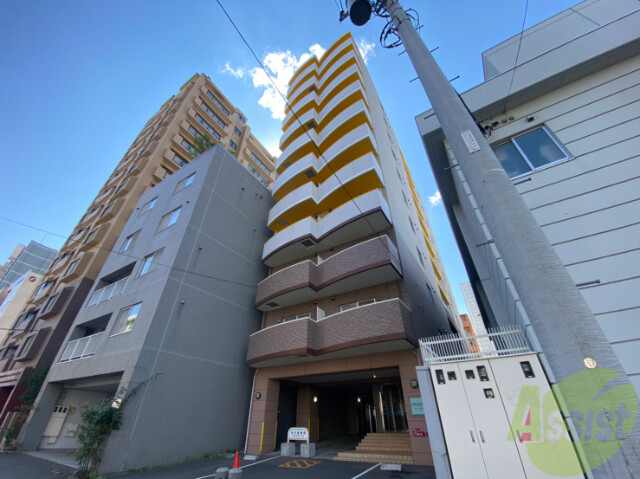 建物外観　札幌市中央区南３条東「プルミエール札幌」