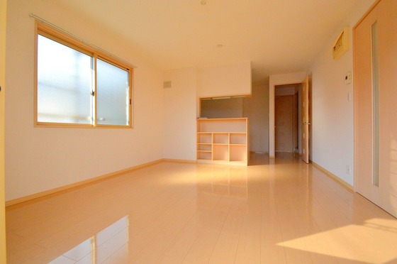 居室・リビング　実際のお部屋は間取図通り、写真は同物件反転のお部屋の物となり