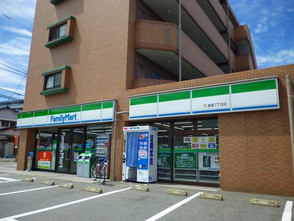 コンビニ　ファミリーマート唐原7丁目店（コンビニ）まで38m