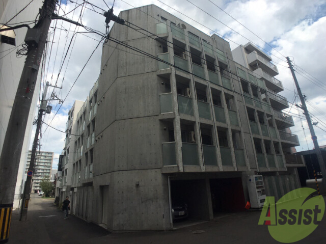 建物外観　札幌市中央区南４西「オレンジレジデンス資生館Ｂ棟」
