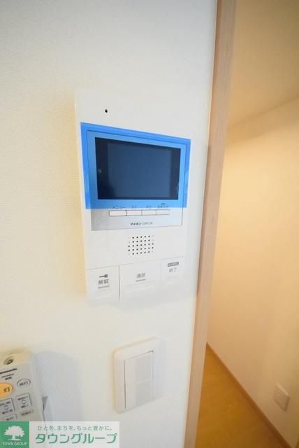 セキュリティ　モニター付きインターフォンです